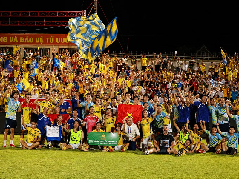 Bắc Ninh vượt qua PVF-CAND trong trận play-off để giành quyền góp mặt tại V.League 1 mùa 2026–2027.