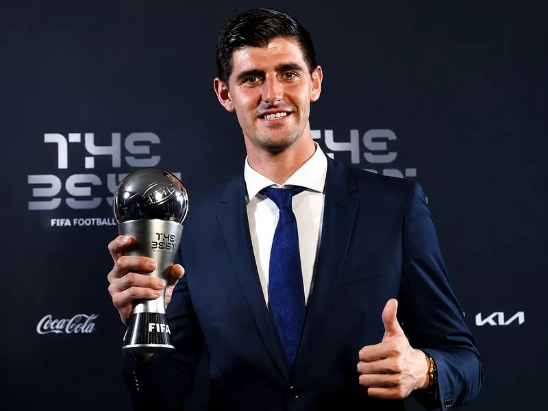 Thibaut Courtois là trụ cột của đội tuyển Bỉ, từng giành Găng tay Vàng World Cup 2018 và nhiều giải thưởng cá nhân danh giá.
